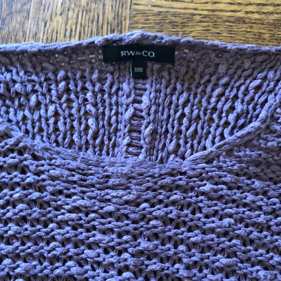 RW crochet / Knitted sweater - Picture 3 of 5